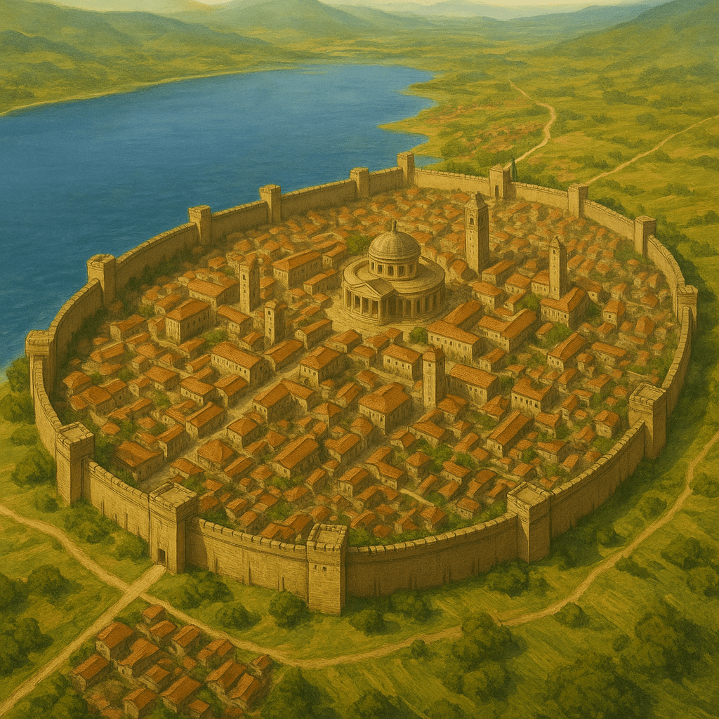 Il sole sulle bianche torri – Quarta di&nbsp;copertina